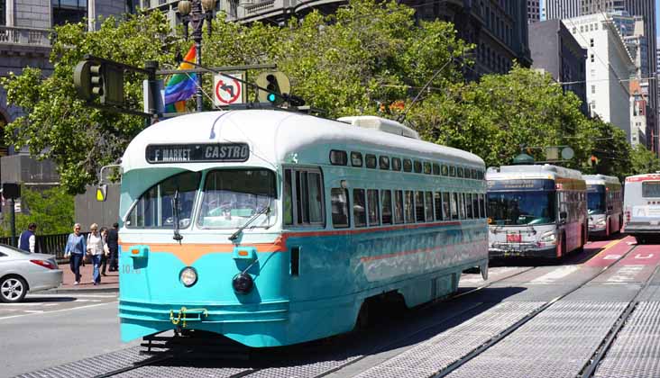 MUNI PCC car 1076 Washington DC